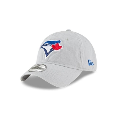 Toronto Blue Jays Gorra | New Era MLB Core Classic 9twenty Adjustable Cap Mexico - Grises